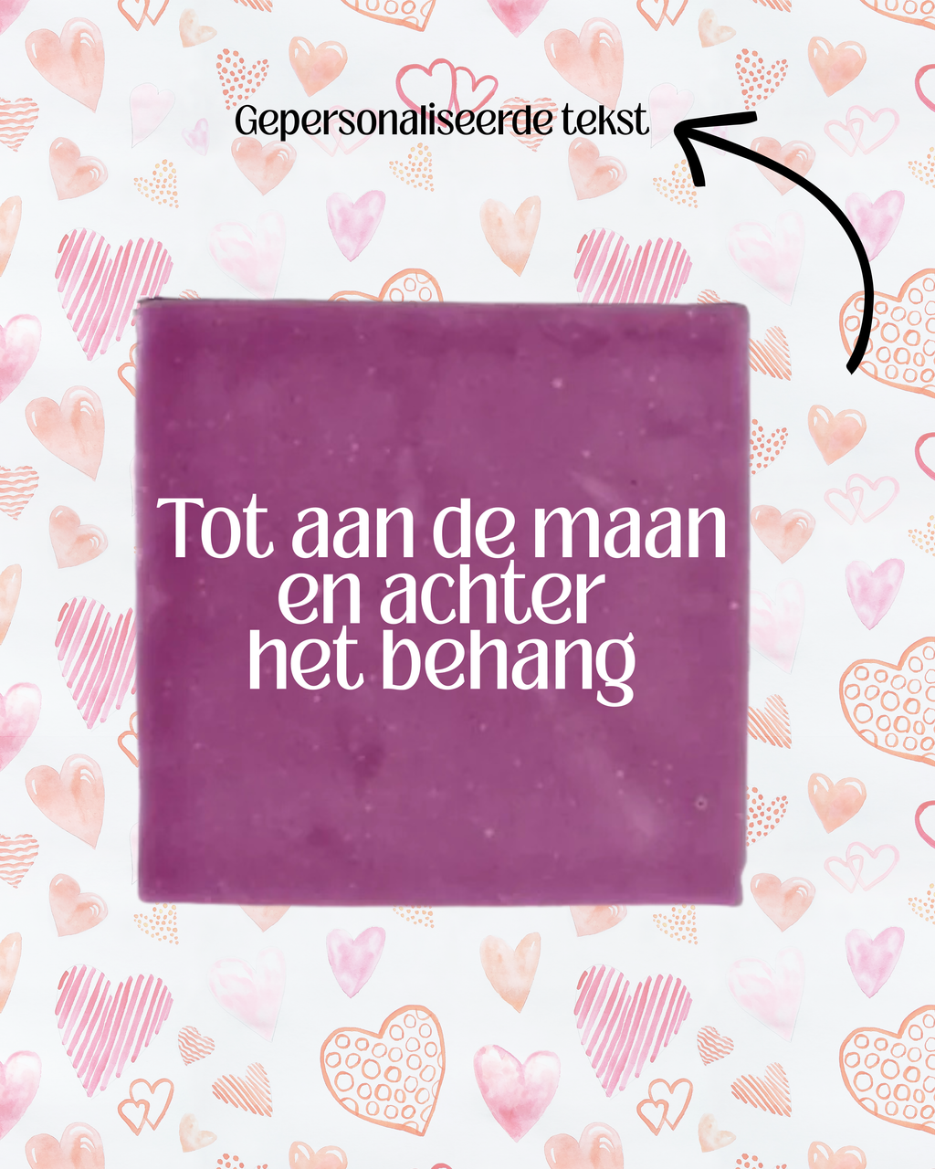 Tegeltje personaliseren met eigen tekst