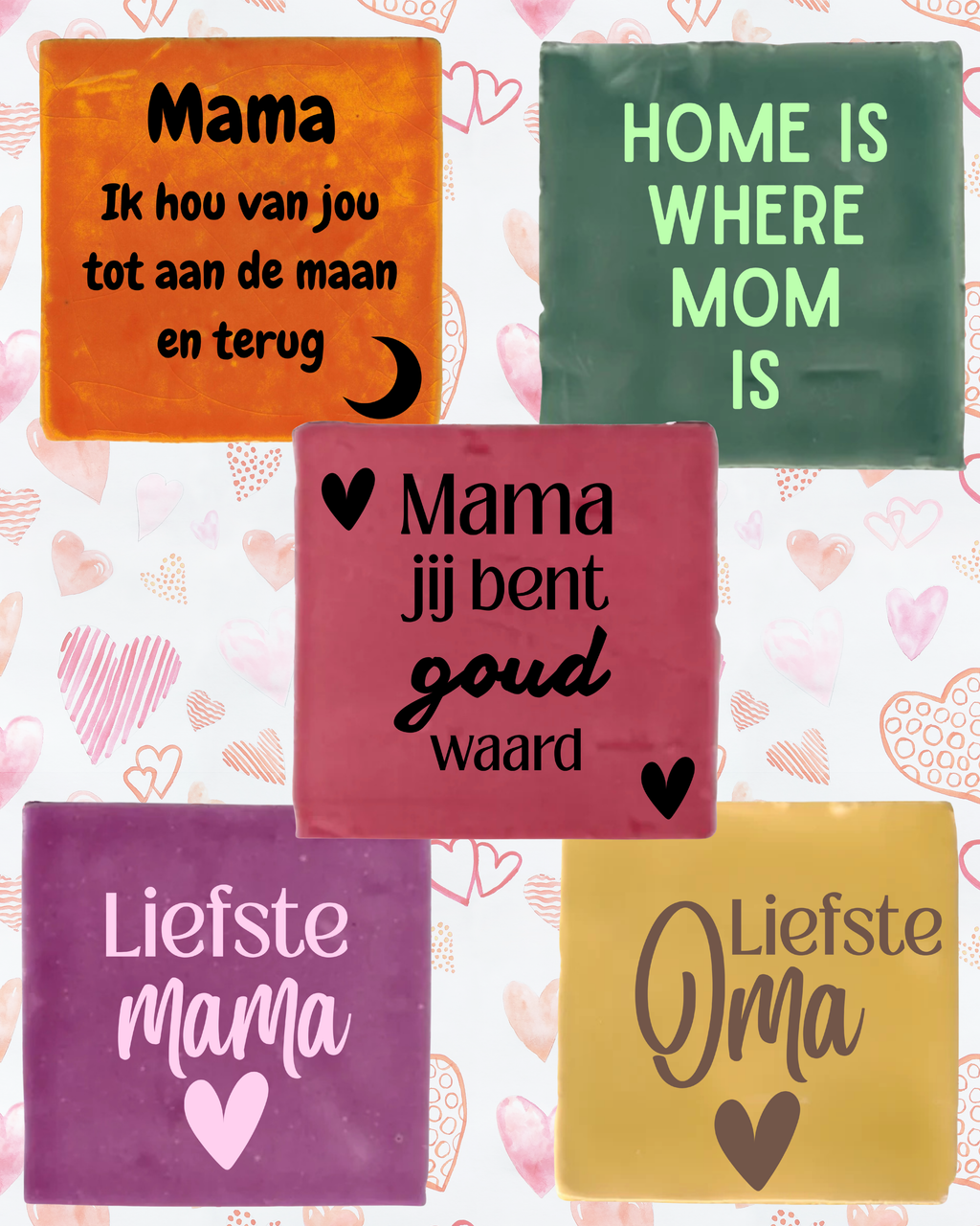 Tegeltje home is where mom is