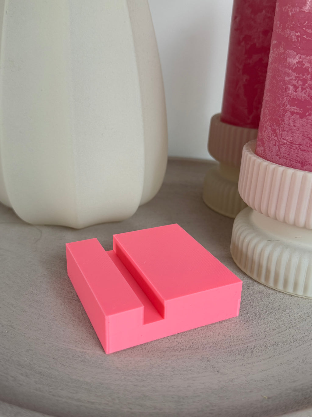 Tegelhouder Roze