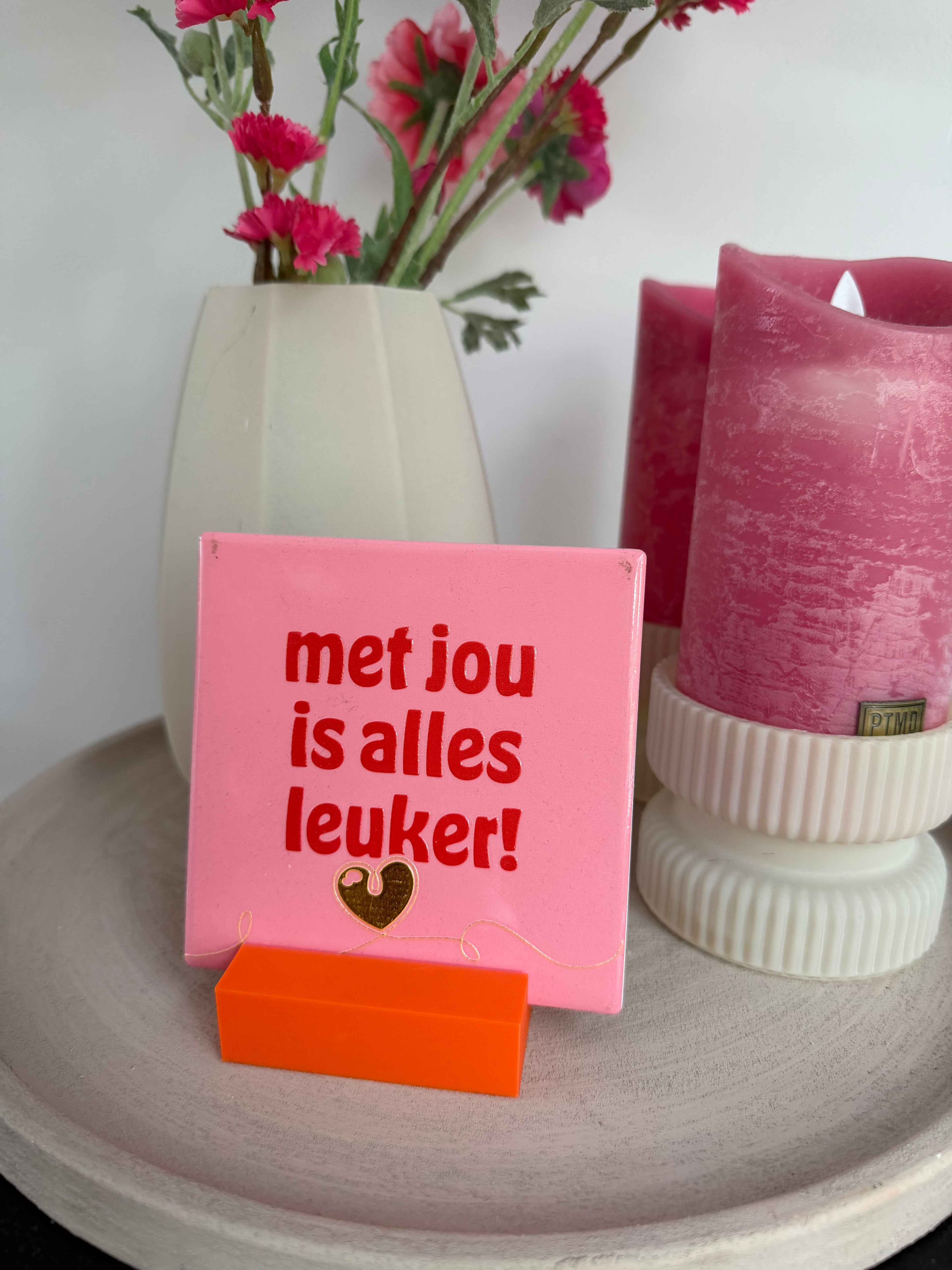Tegelhouder Oranje