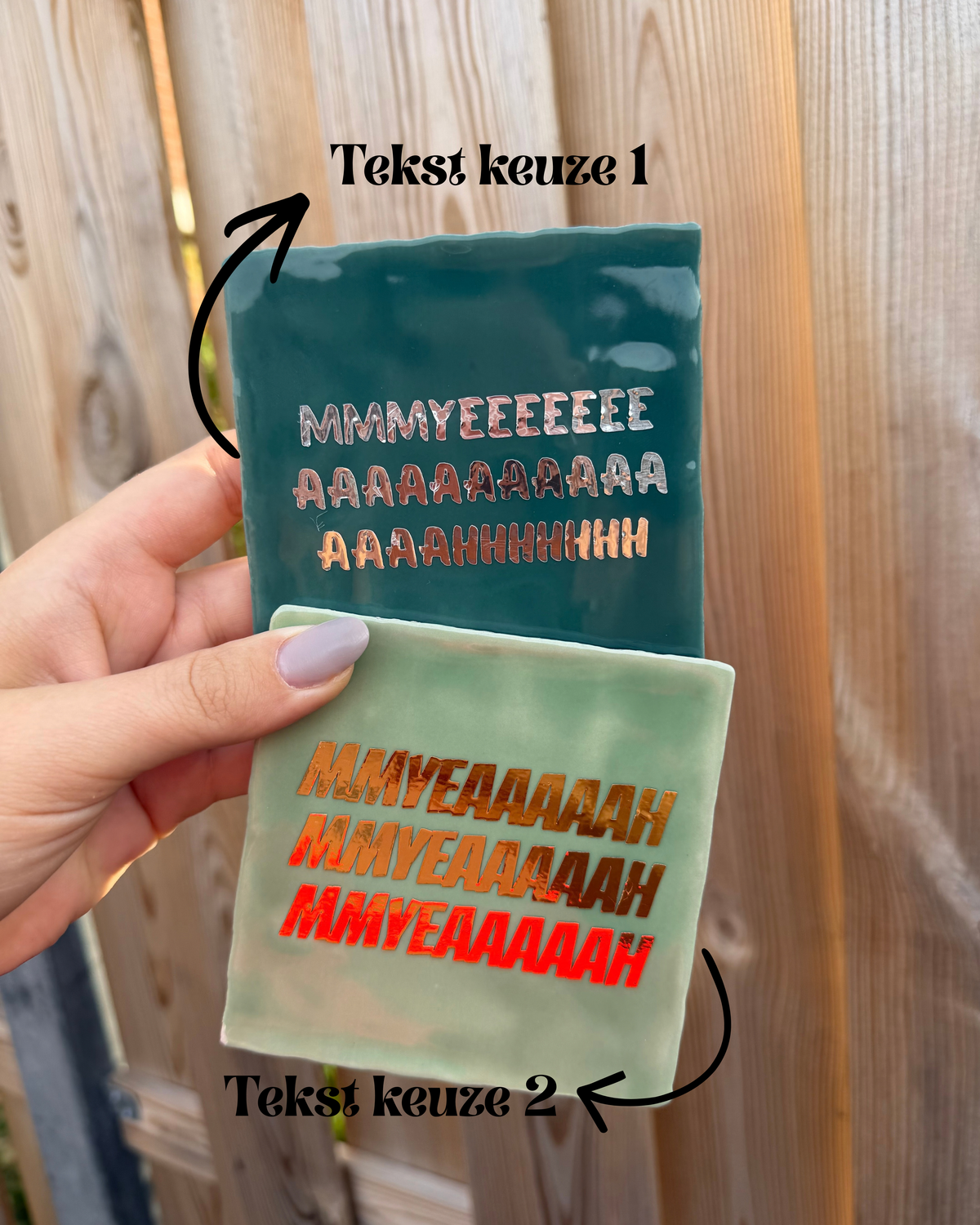 Tegeltje MMYEAAAHHH
