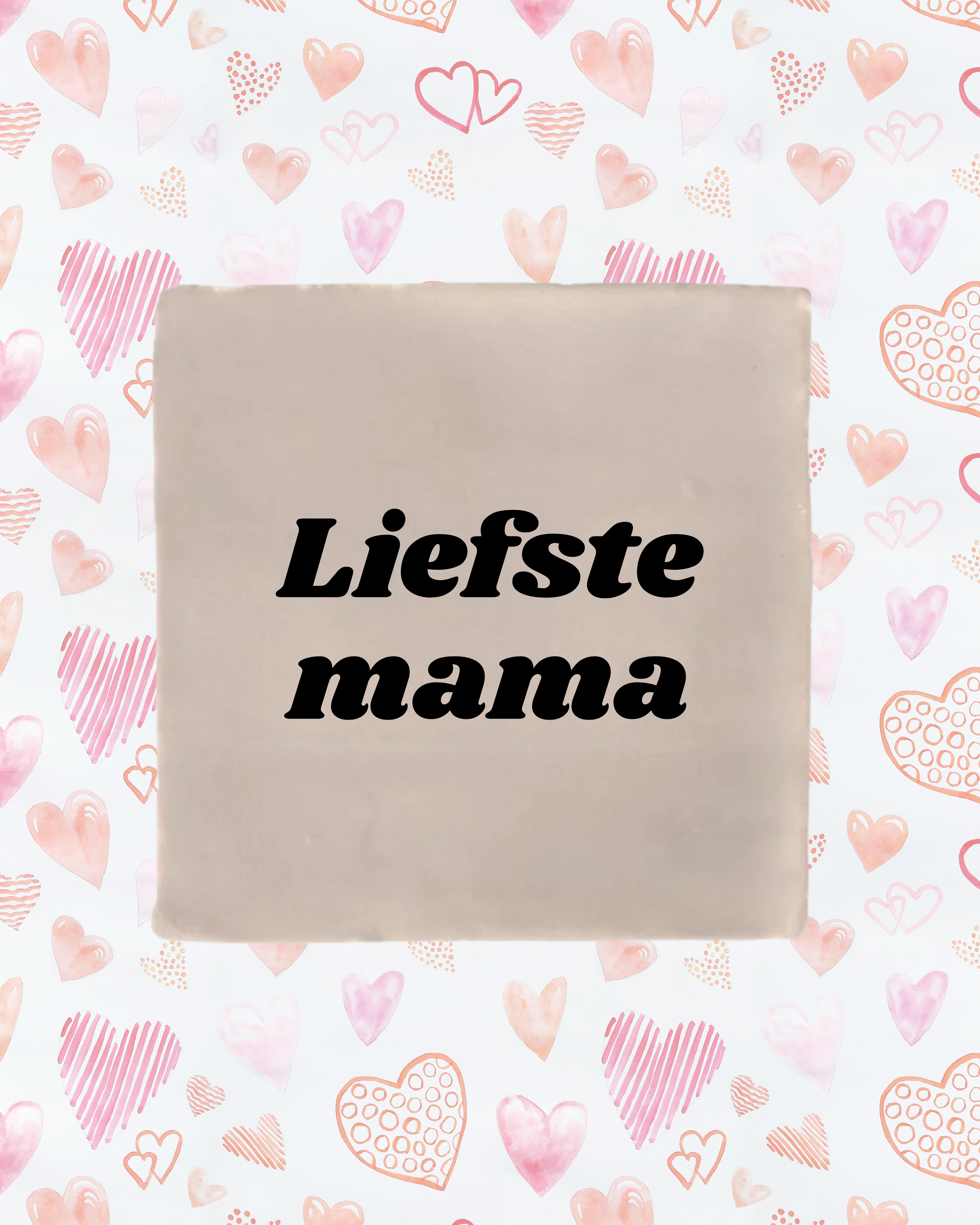 Tegeltje liefste mama