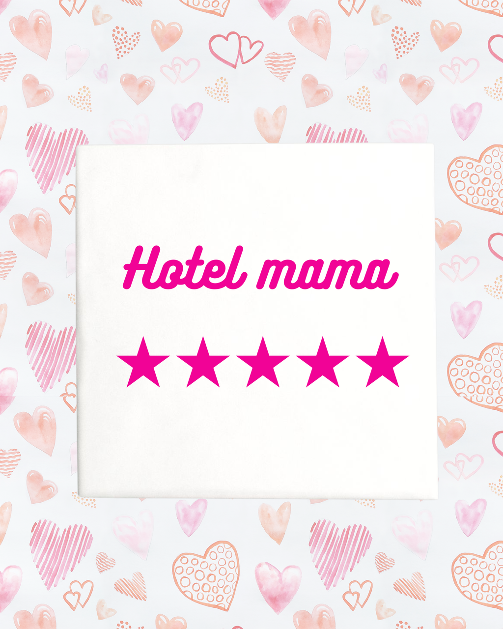 Tegeltje hotel mama