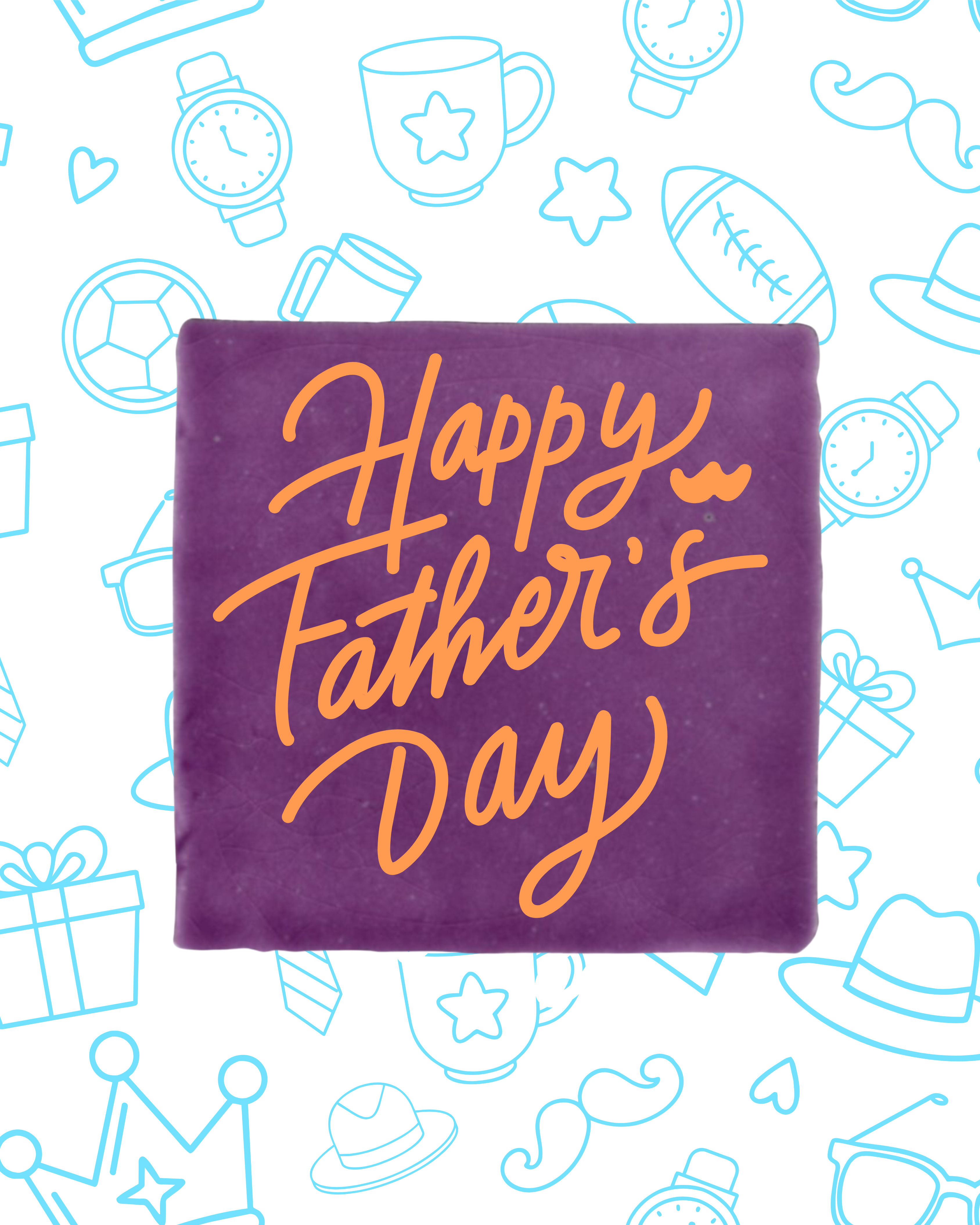 Tegeltje happy fathersday