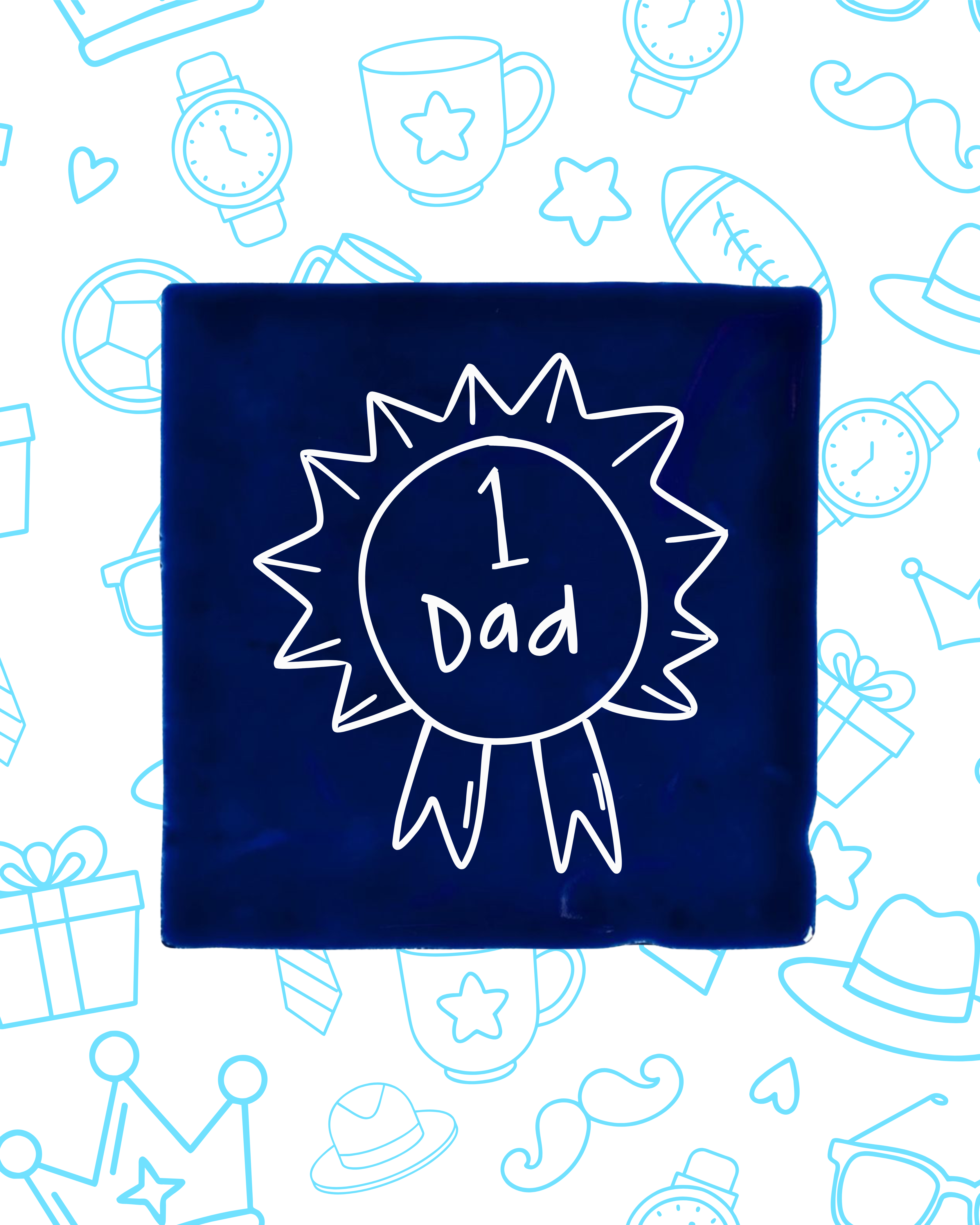 Tegeltje nr. 1 Dad