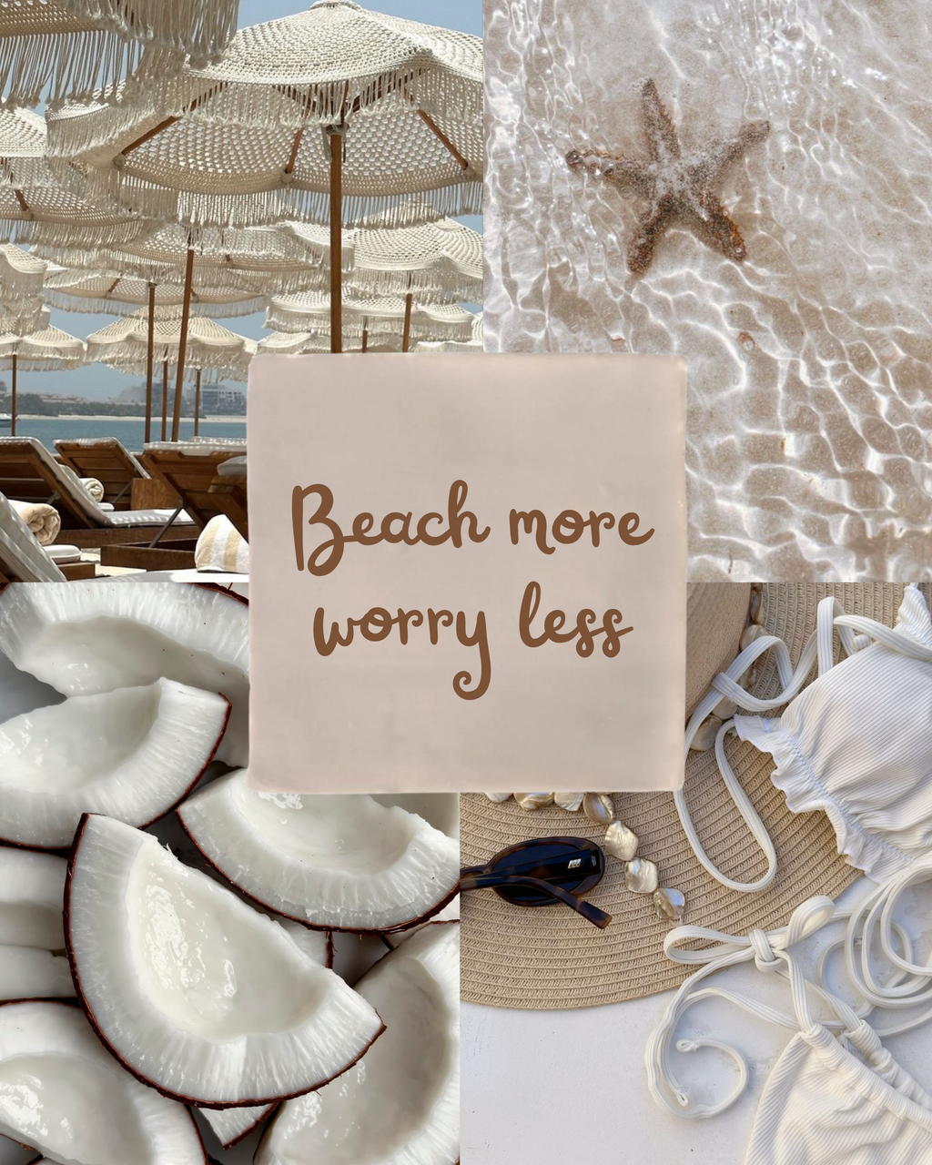 Tegeltje Beach more worry less