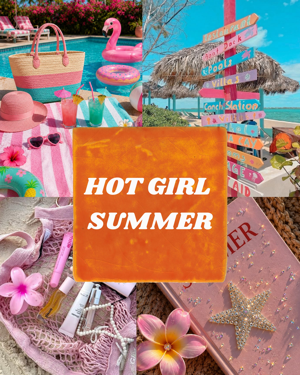 Tegeltje hot girl summer