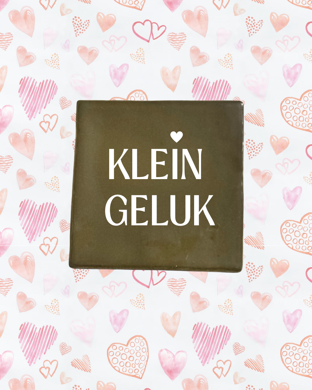 Tegeltje klein geluk