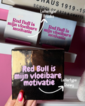 Tegeltje Red Bull is mijn vloeibare motivatie