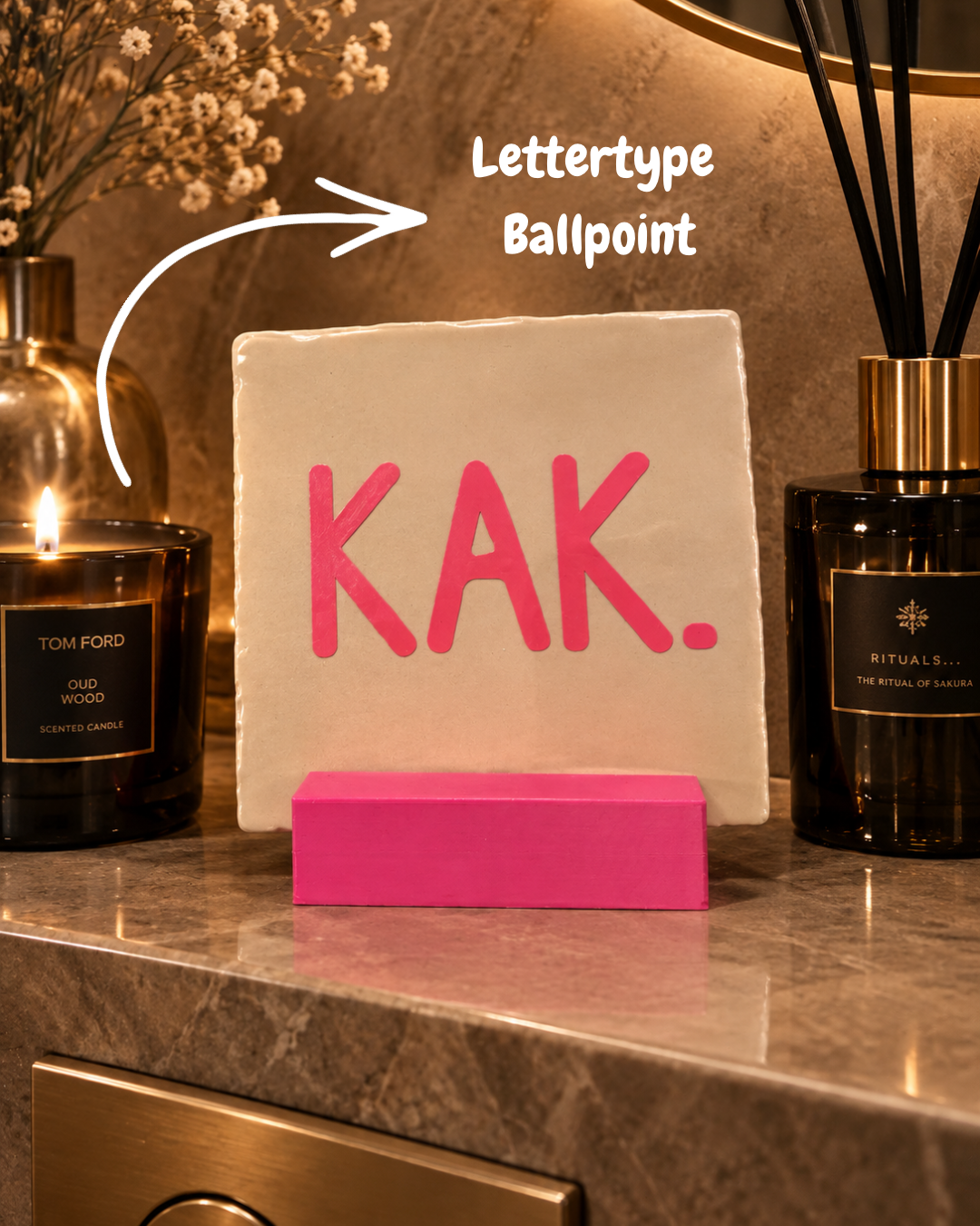 Tegeltje KAK