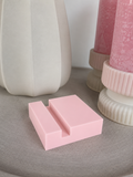 Tegelhouder pastel roze