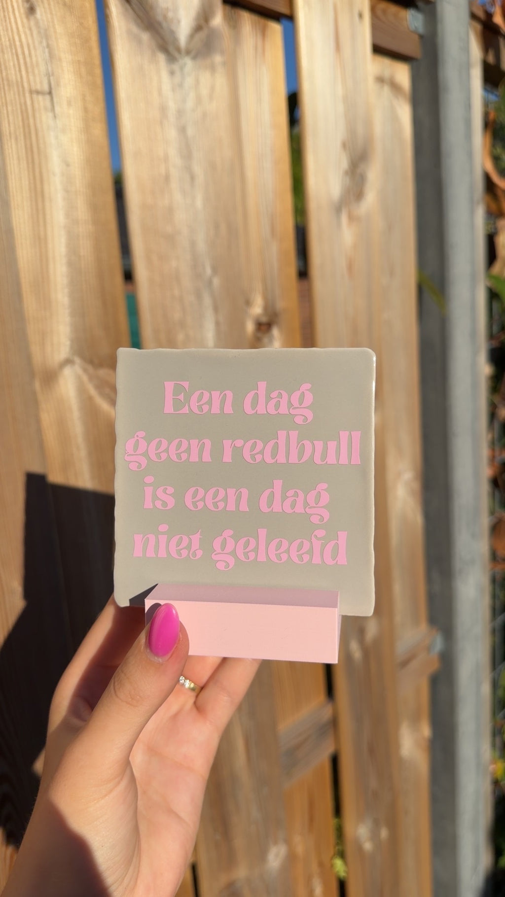 Tegeltje REDBULL