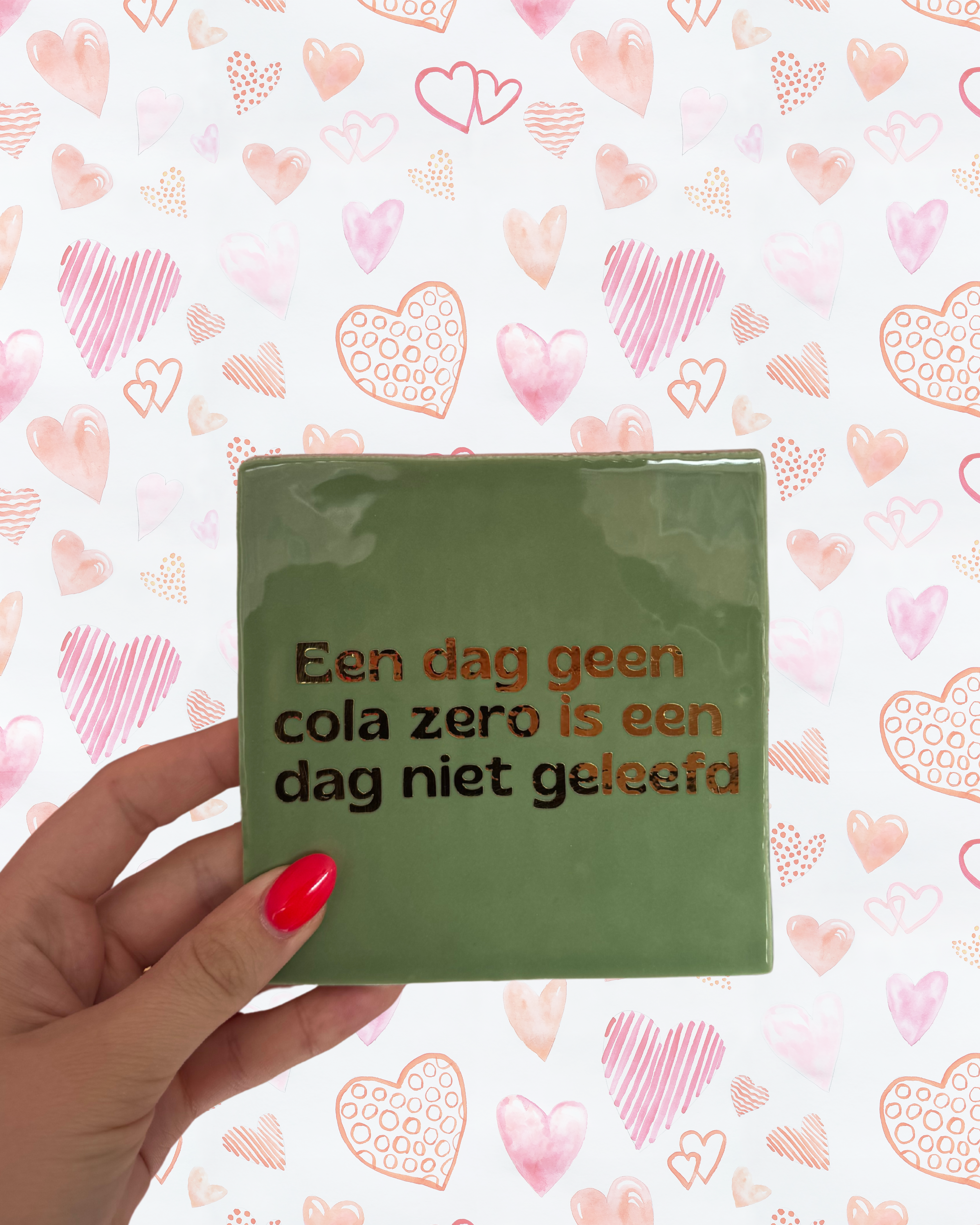 Tegeltje een dag geen cola zero is een dag niet geleefd
