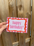 Kaart happy birthday
