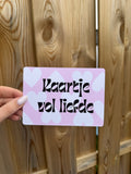 Kaartje vol liefde